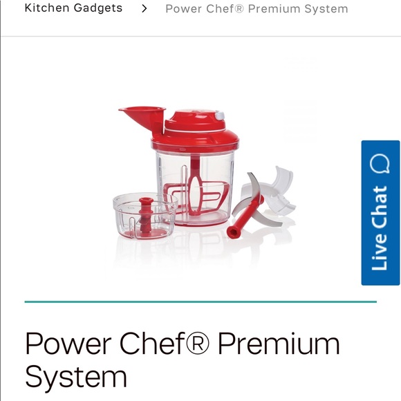 Tupperware Food Processor Chopnprep Chef System